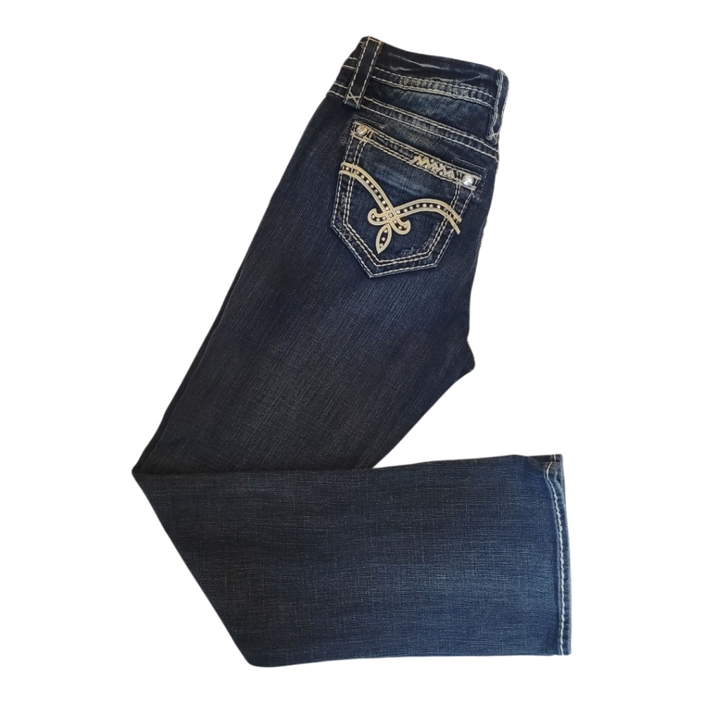 Rock Revival Durk Wash Easy Boot Irene Jeans Size 29 - Picture 2 of 15